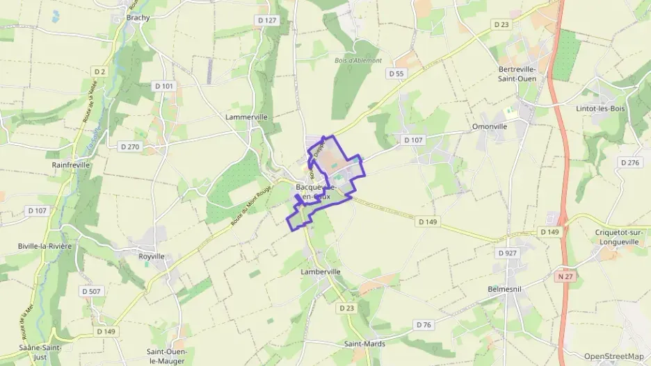 Maison 80 m² trois pièces à vendre à Bacqueville-en-Caux Maison 80 m² trois pièces à vendre à Bacqueville-en-Caux