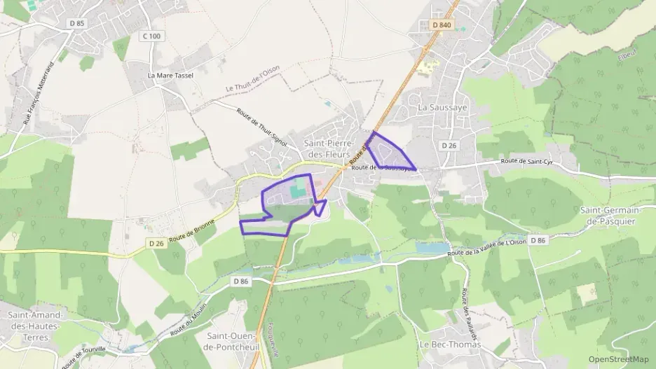 Maison 88 m² six pièces à vendre à Saint-Pierre-des-Fleurs Maison 88 m² six pièces à vendre à Saint-Pierre-des-Fleurs