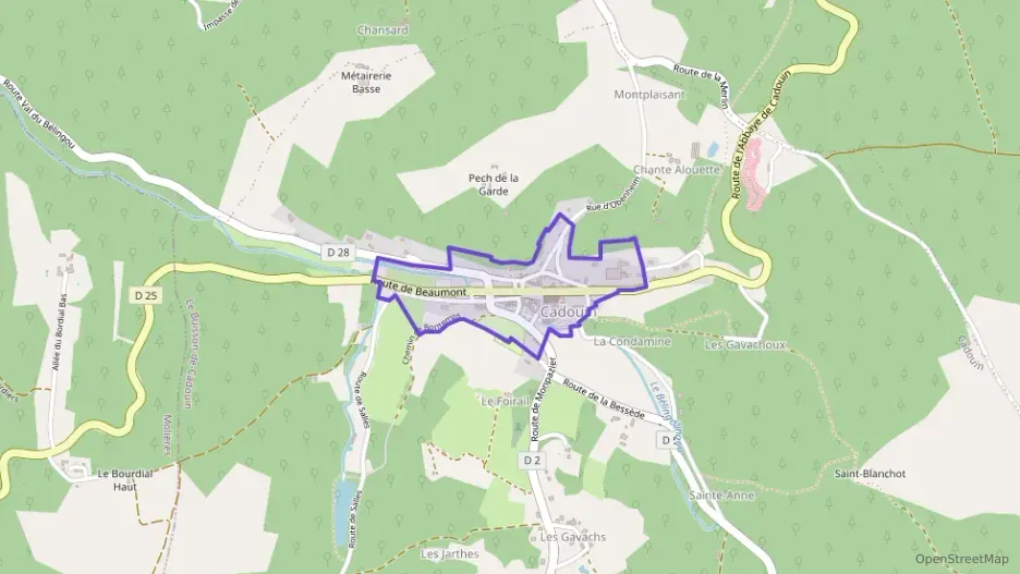 Maison 90 m² quatre pièces à vendre à Le Buisson-de-Cadouin