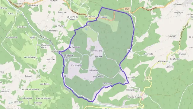 Maison 60 m² trois pièces à vendre à Le Buisson-de-Cadouin