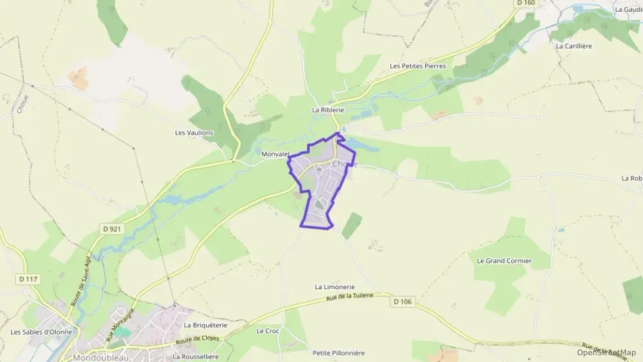 Maison 90 m² quatre pièces à vendre à Choue