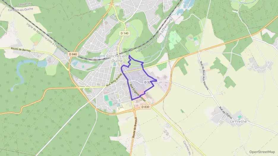 Maison 69 m² trois pièces à vendre à Conches-en-Ouche