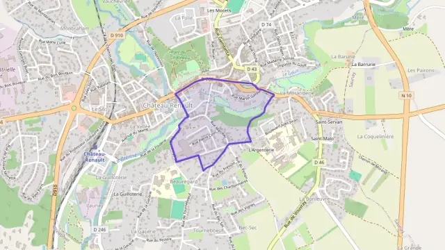 Maison 75 m² quatre pièces à vendre à Château-Renault