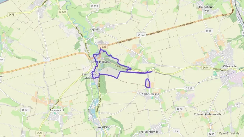Maison 64 m² quatre pièces à vendre à Ouville-la-Rivière Maison 64 m² quatre pièces à vendre à Ouville-la-Rivière