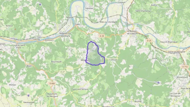 Maison 96 m² quatre pièces à vendre à Molières