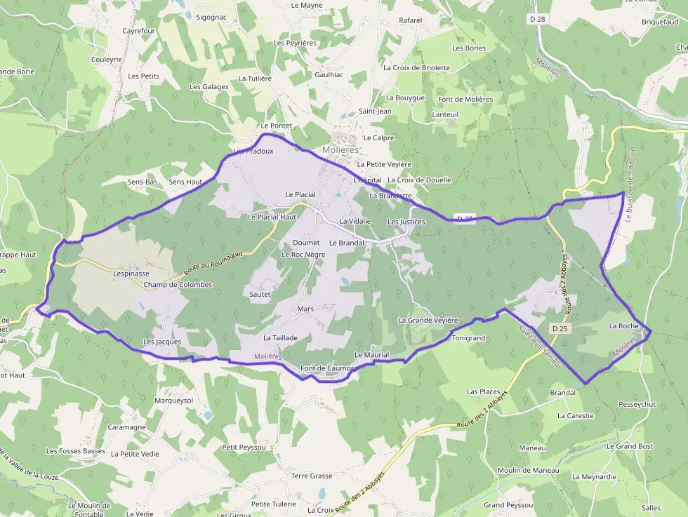 Maison 95 m² quatre pièces à vendre à Molières