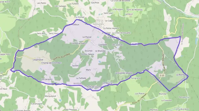 Maison 95 m² quatre pièces à vendre à Molières