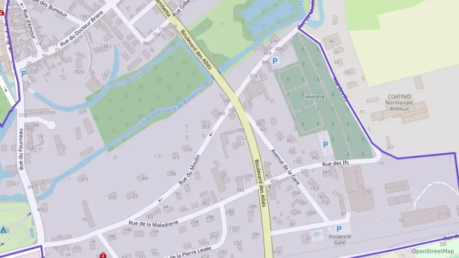 Maison 95 m² trois pièces à vendre à Breteuil