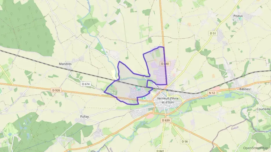 Maison 133 m² cinq pièces à vendre à Verneuil d`Avre et d`Iton