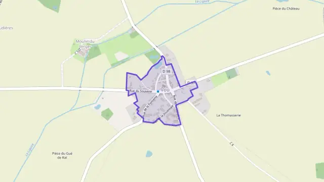 Maison 94 m² deux pieces à vendre à Vou