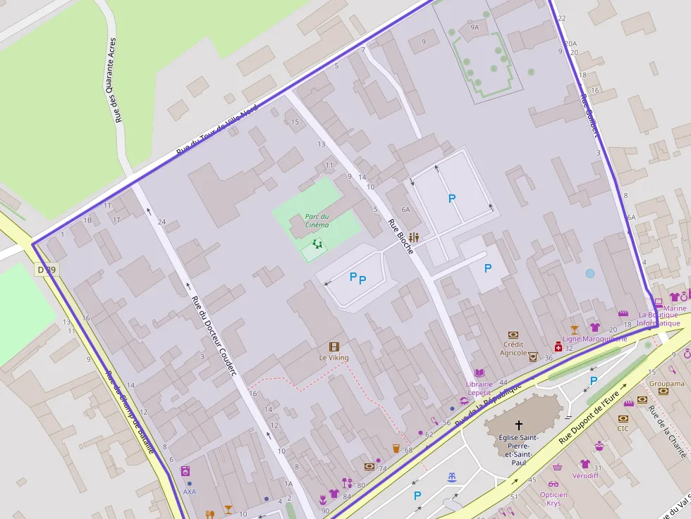 Maison 56 m² quatre pièces à vendre à Le Neubourg