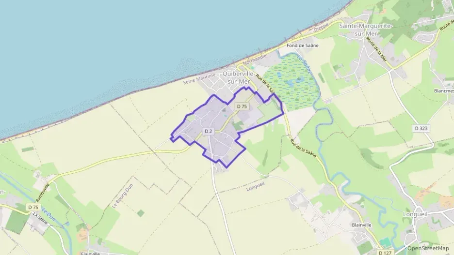 Maison 74 m² quatre pièces à vendre à Quiberville-sur-Mer