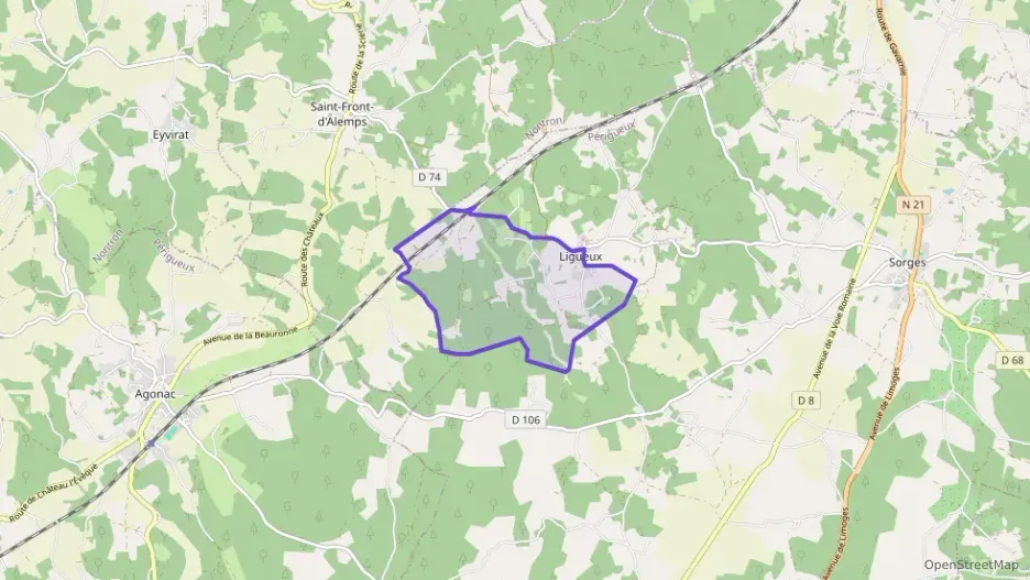 Maison 125 m² quatre pièces à vendre à Sorges et Ligueux en Périgord