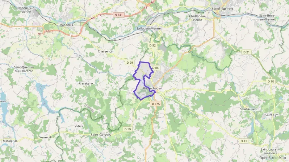 Maison 100 m² trois pièces à vendre à Rochechouart