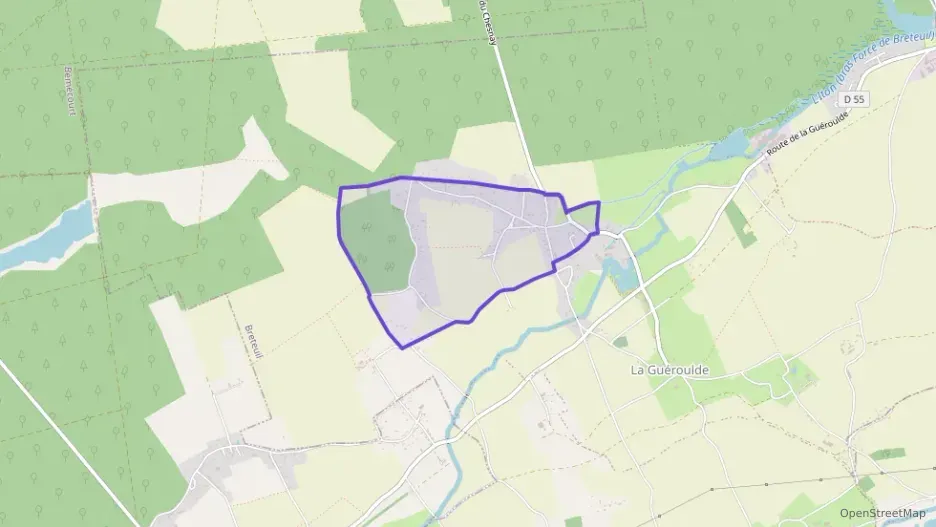 Maison 97 m² cinq pièces à vendre à Breteuil Maison 97 m² cinq pièces à vendre à Breteuil