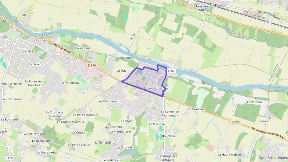 Maison 150 m² six pièces à vendre à Azay-sur-Cher