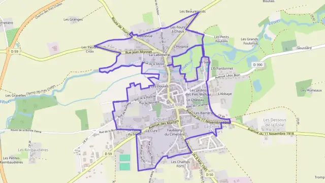 Maison 58 m² quatre pièces à vendre à Ligueil