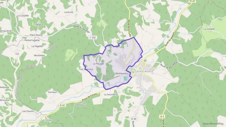 Maison 70 m² trois pièces à vendre à Val de Louyre et Caudeau