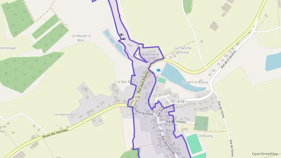 Maison 105 m² cinq pièces à vendre à Saint-Martin-des-Bois