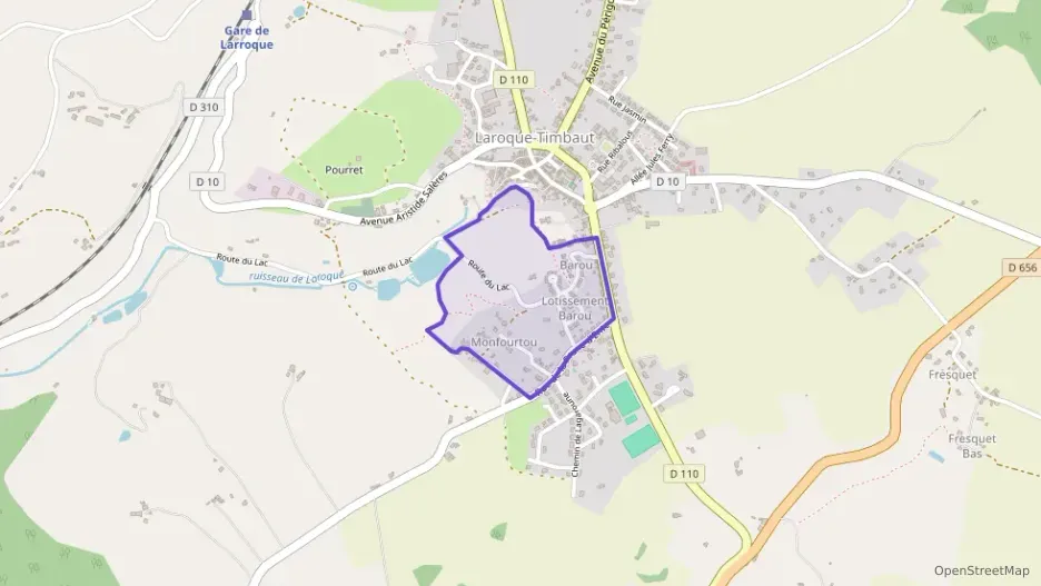 Maison 86 m² quatre pièces à vendre à Laroque-Timbaut