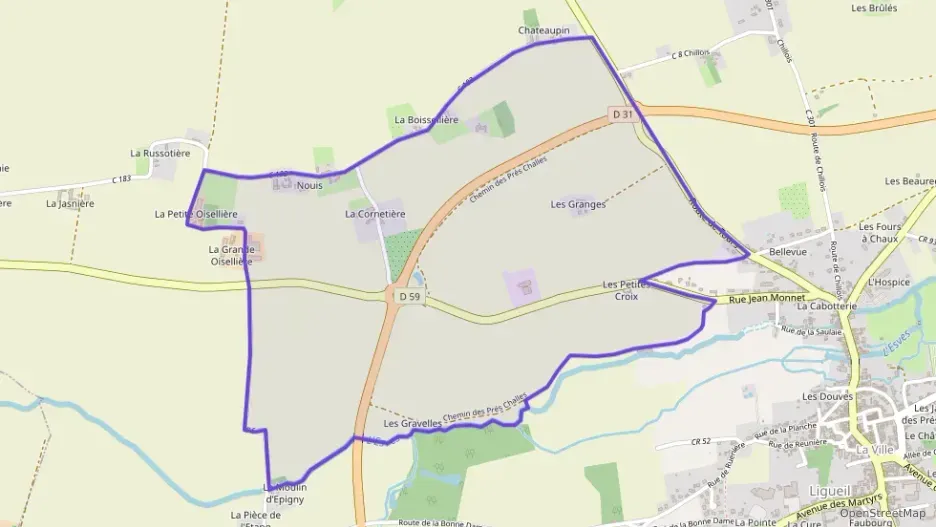 Maison 70 m² quatre pièces à vendre à Ligueil Maison 70 m² quatre pièces à vendre à Ligueil