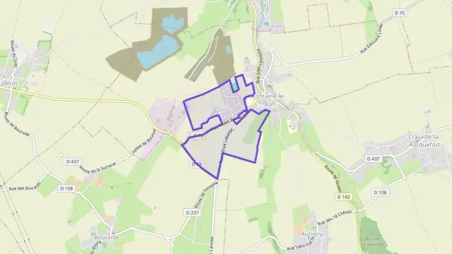 Maison 101 m² quatre pièces à vendre à Fontaine-le-Dun