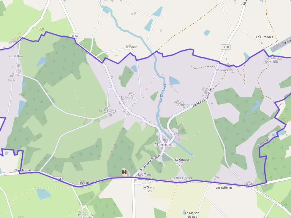 Maison 70 m² trois pièces à vendre à Chéronnac