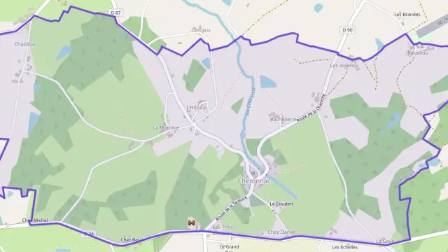 Maison 70 m² trois pièces à vendre à Chéronnac