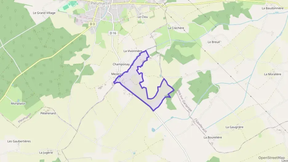 Maison 73 m² trois pièces à vendre à Saint-Pierre-de-Maillé