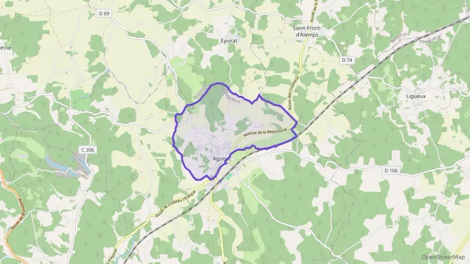 Maison 75 m² deux pieces à vendre à Agonac Maison 75 m² deux pieces à vendre à Agonac