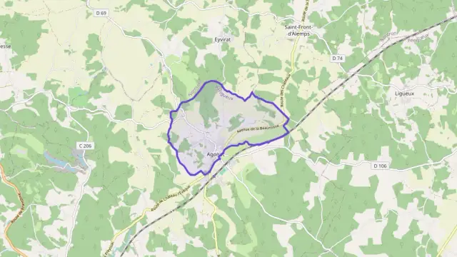 Maison 75 m² deux pieces à vendre à Agonac