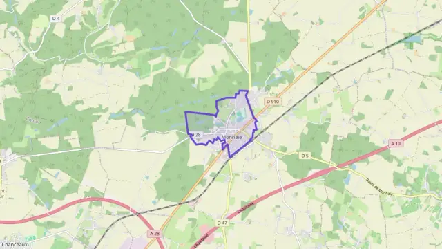 Maison 100 m² 5 pièces à vendre à Monnaie