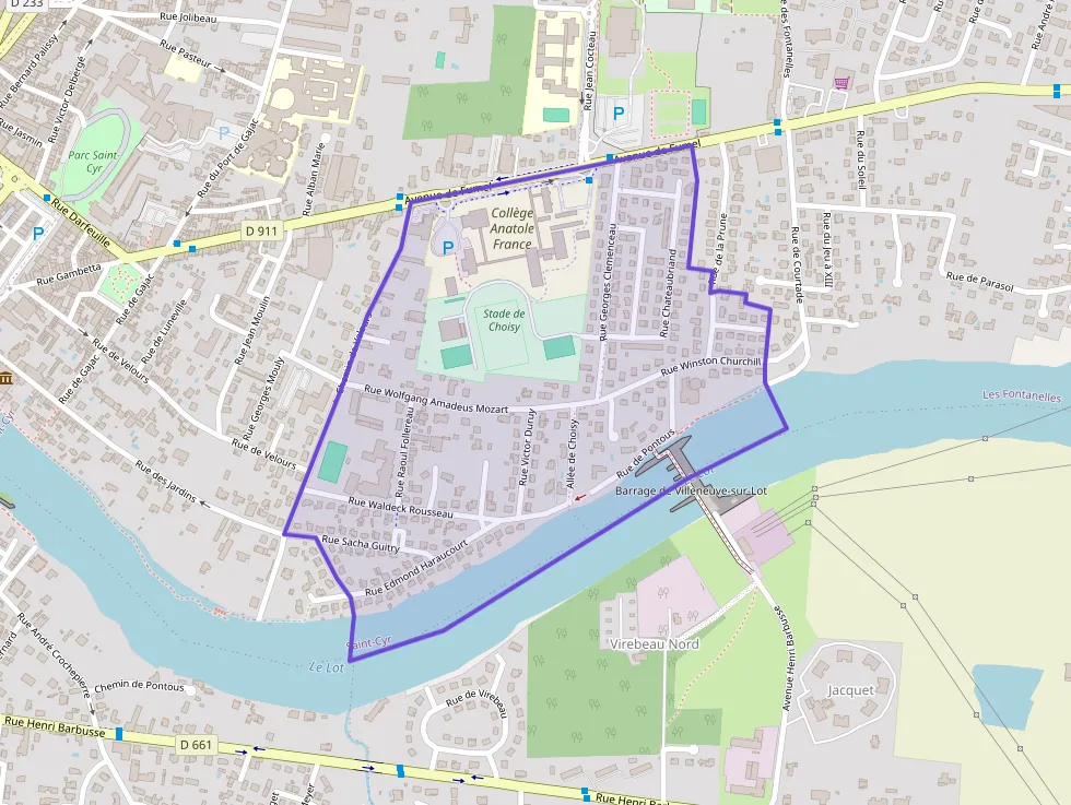 Maison 65 m² quatre pièces à vendre à Villeneuve-sur-Lot