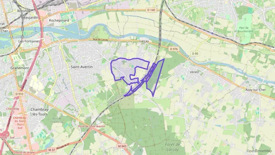 Maison 95 m² cinq pièces à vendre à Larçay