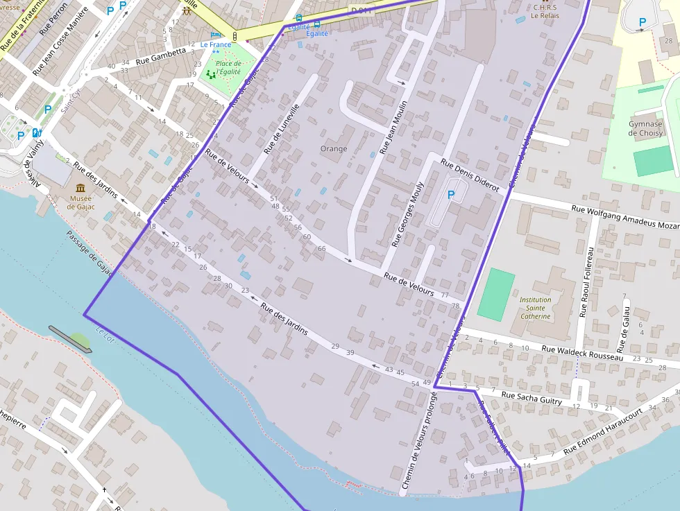 Maison 66 m² quatre pièces à vendre à Villeneuve-sur-Lot