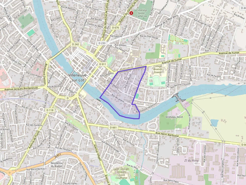 Maison 66 m² quatre pièces à vendre à Villeneuve-sur-Lot