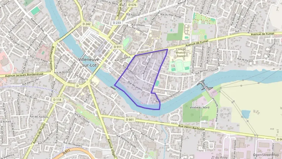 Maison 66 m² quatre pièces à vendre à Villeneuve-sur-Lot