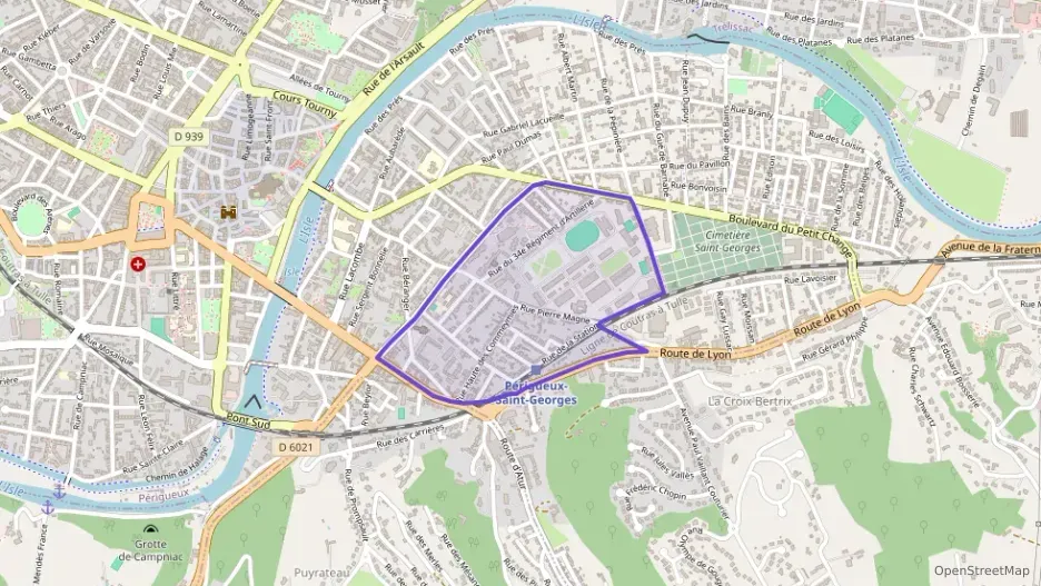 Maison 75 m² quatre pièces à vendre à Périgueux