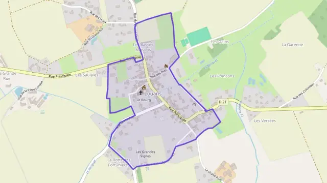 Maison 80 m² trois pièces à vendre à Louans