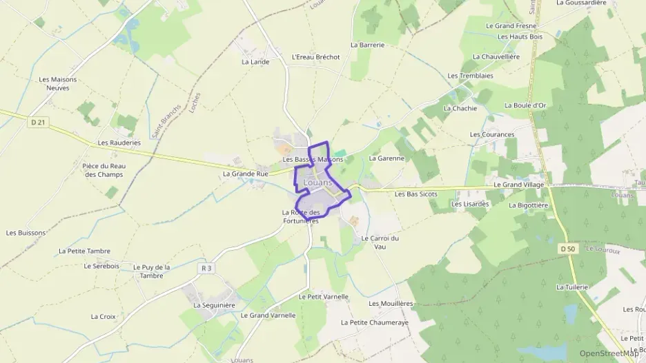 Maison 80 m² trois pièces à vendre à Louans