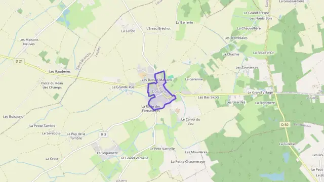 Maison 80 m² trois pièces à vendre à Louans