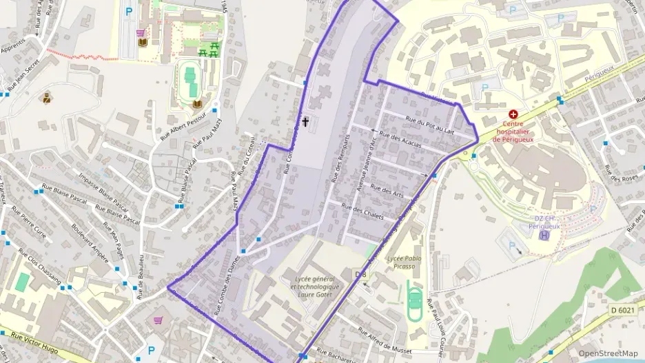 Maison 100 m² quatre pièces à vendre à Périgueux Maison 100 m² quatre pièces à vendre à Périgueux