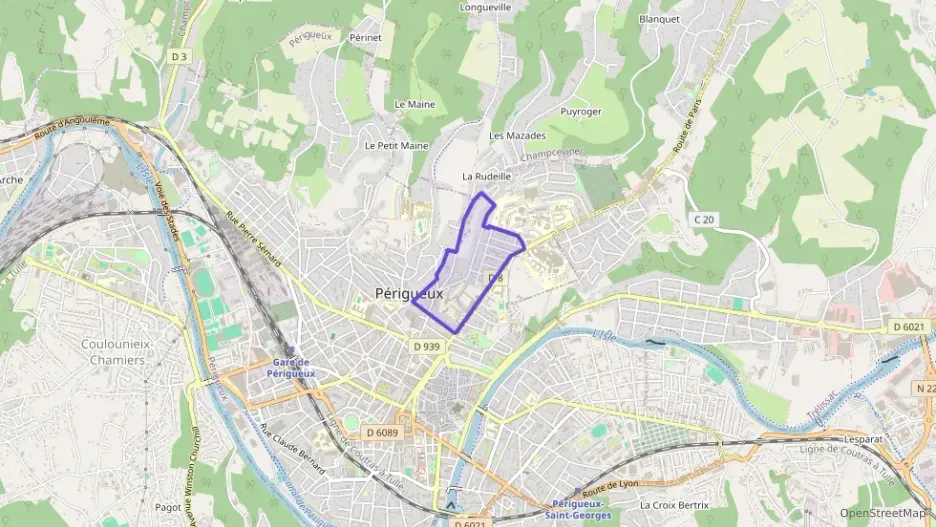 Maison 100 m² quatre pièces à vendre à Périgueux Maison 100 m² quatre pièces à vendre à Périgueux