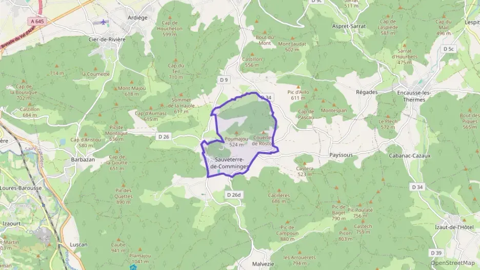 Maison 95 m² quatre pièces à vendre à Sauveterre-de-Comminges