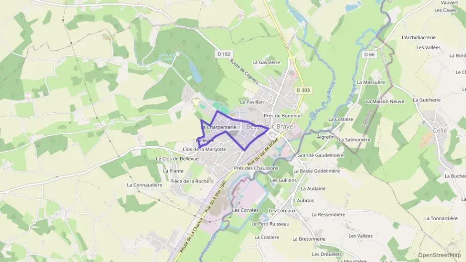 Maison 40 m² deux pieces à vendre à Bessé-sur-Braye