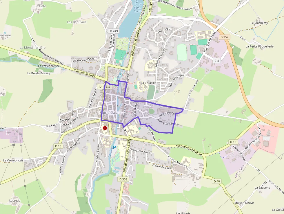 Maison 96 m² quatre pièces à vendre à Saint-Calais