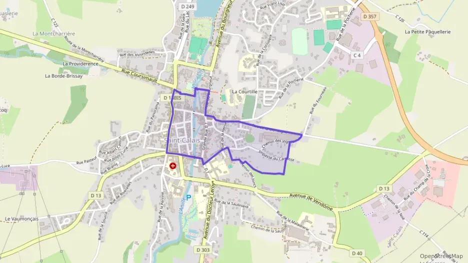 Maison 96 m² quatre pièces à vendre à Saint-Calais Maison 96 m² quatre pièces à vendre à Saint-Calais