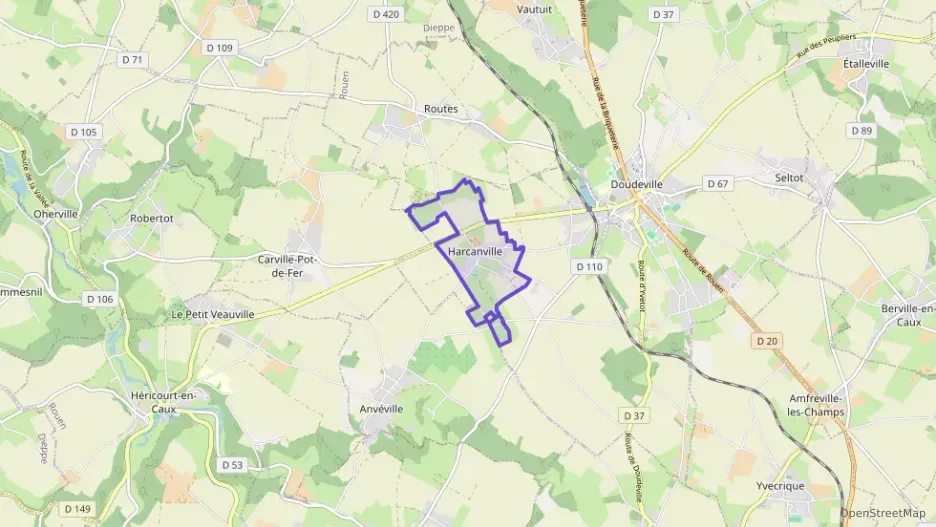 Maison 56 m² trois pièces à vendre à Harcanville