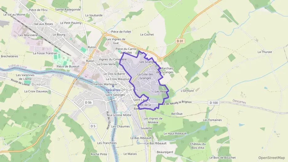 Maison 74 m² quatre pièces à vendre à Descartes Maison 74 m² quatre pièces à vendre à Descartes