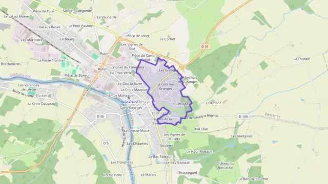 Maison 74 m² quatre pièces à vendre à Descartes